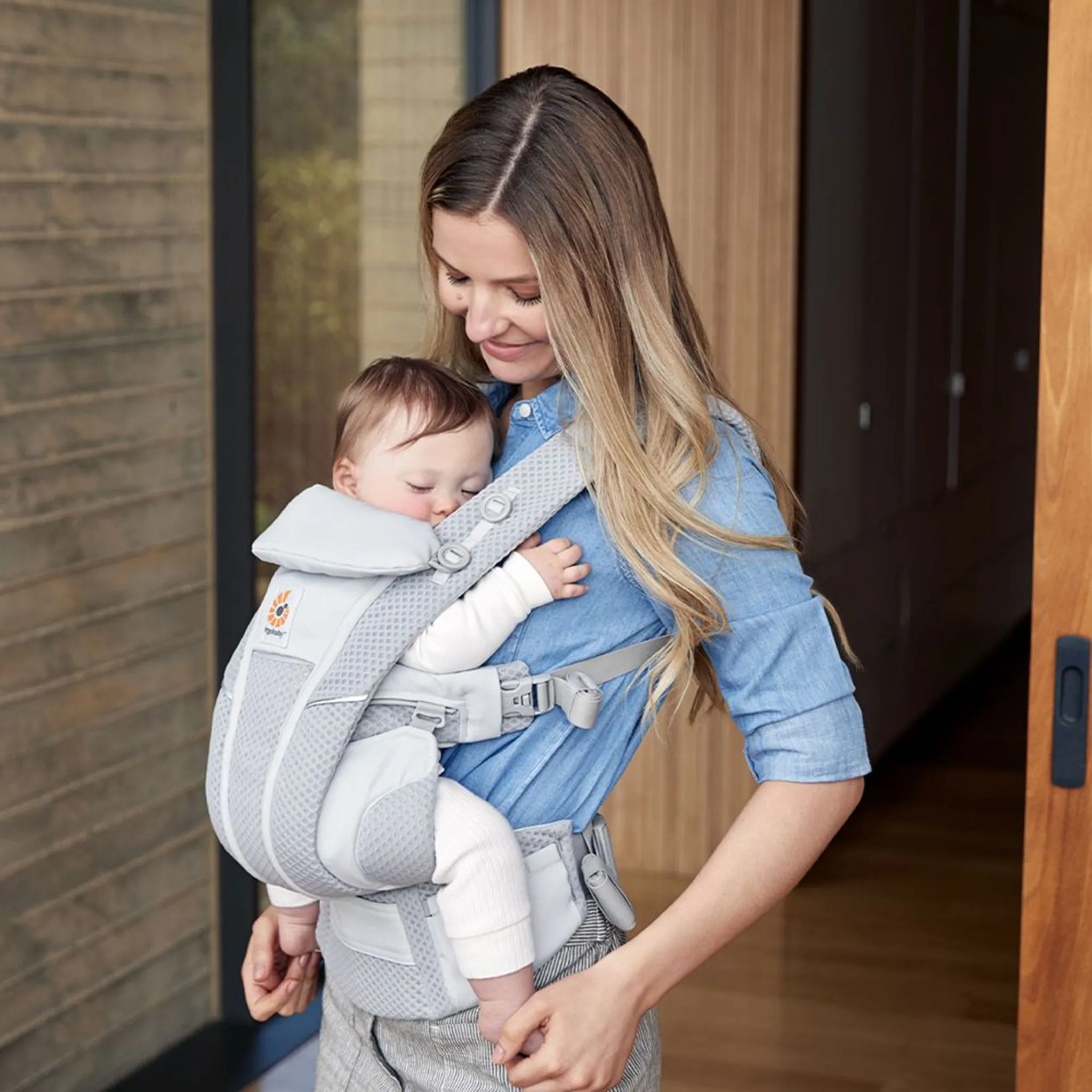 Ergobaby Porte-bébé 360 Omni Breeze - Gris Perle