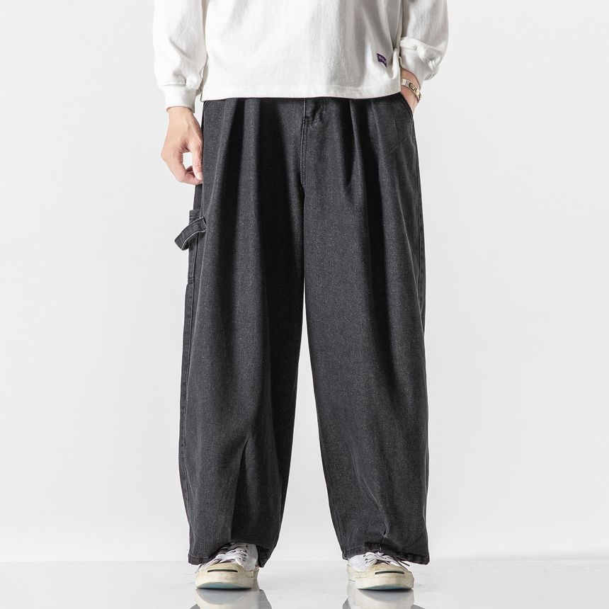 Aozora - Baggy jeans met middelhoge taille