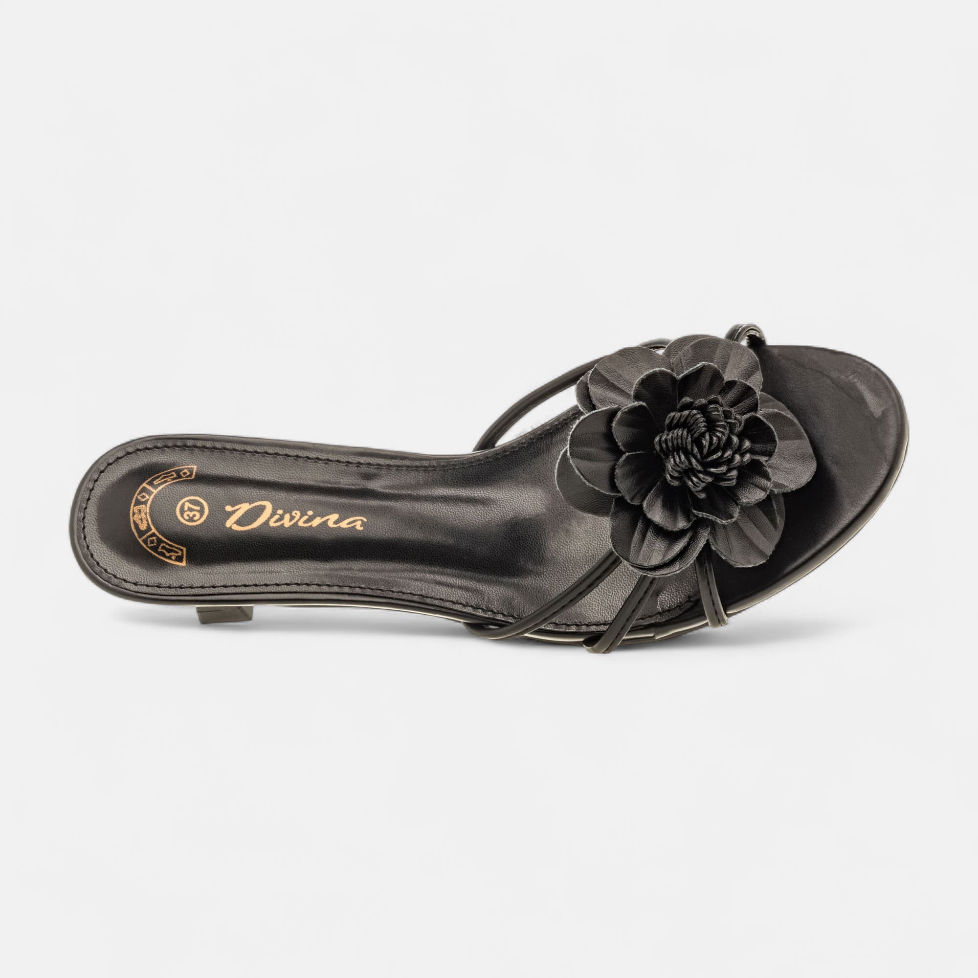 Mules à talon Femme noir