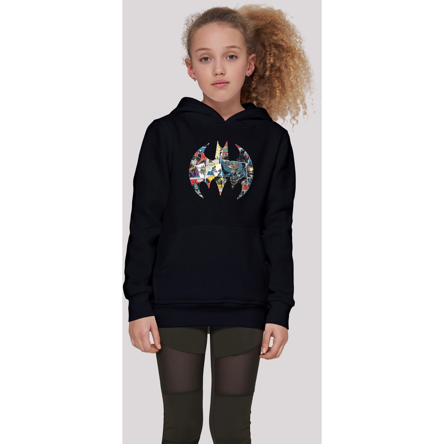 F4NT4STIC Hoodie DC Comics Batman Comic Book Logo schwarz