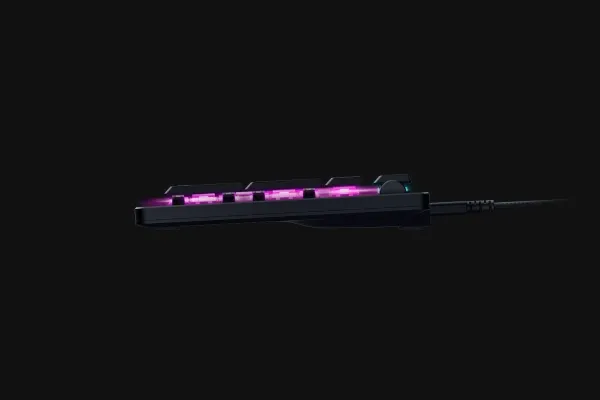 Razer DeathStalker V2 - Tastatur - bagbelyst - USB - USA - tastkontakt: Razer Linear Optical Switch Red