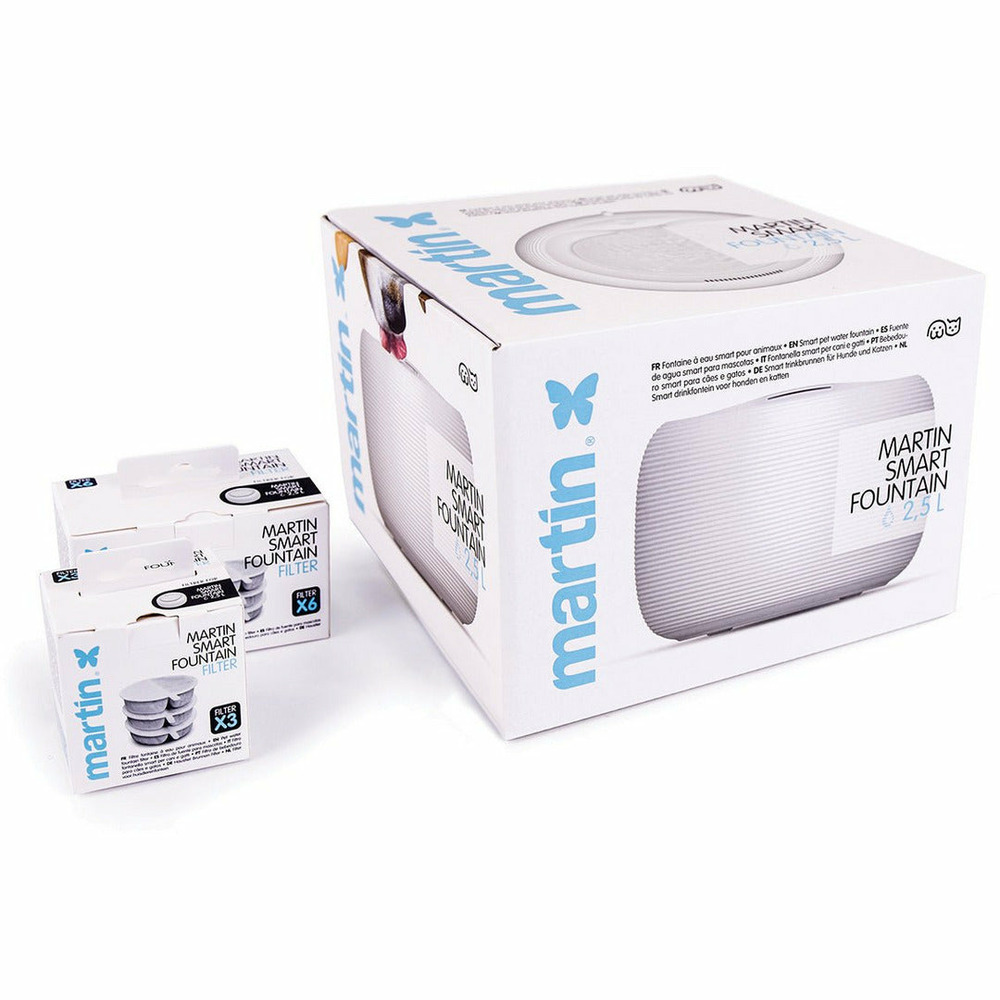 Fontaine intelligente pour chiens et chats multi-purification - 2.5 l