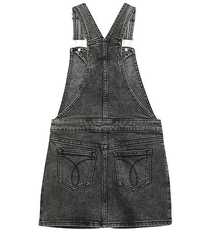 Calvin Klein Spencer - Denim Dungaree - Gewaschen Black