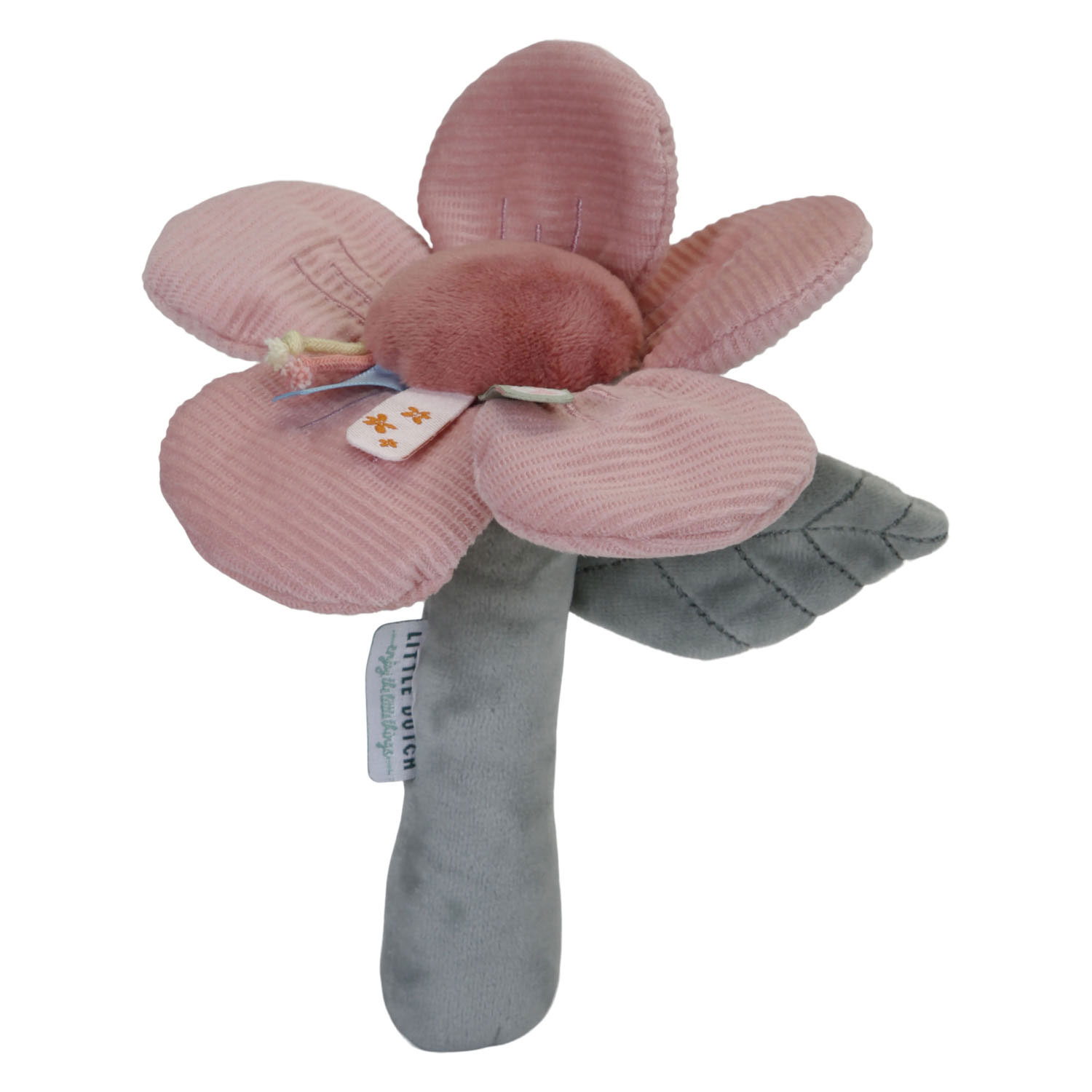 Little Dutch Rammelaar Roze Bloem Flowers & Butterflies