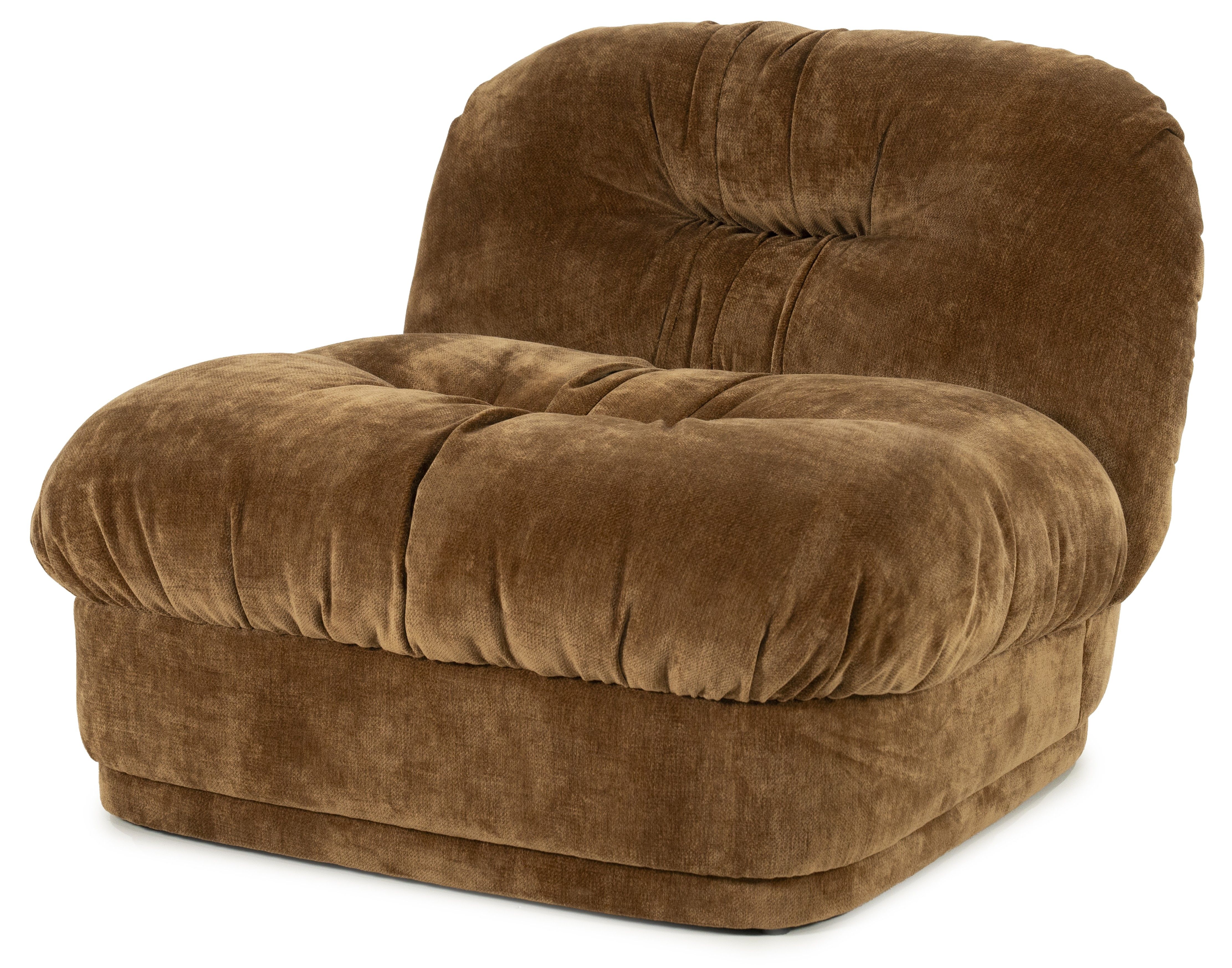 Fauteuil mustard 250161 Nook B93 x D98 x H70.5 cm