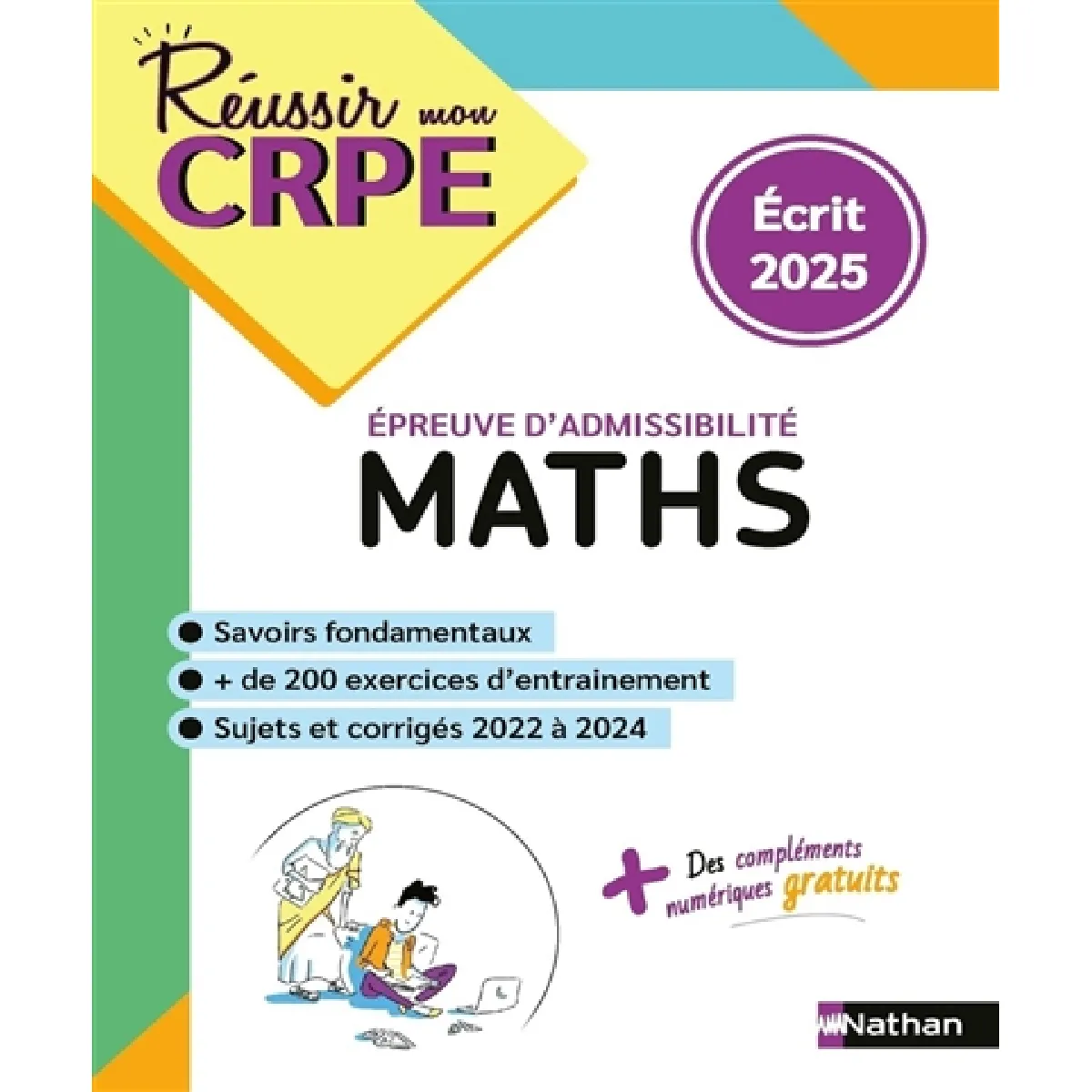 Maths, épreuve d'admissibilité : écrit 2025