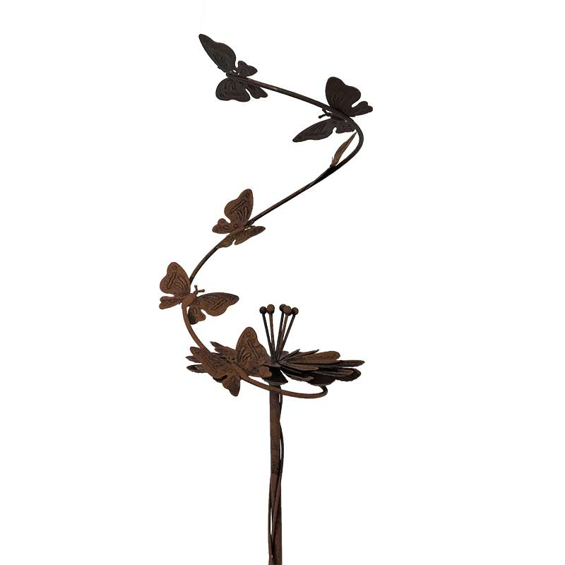 Tuteur fleur déco 120x25cm