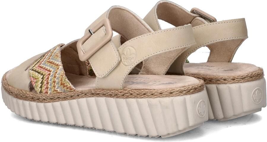 Rieker Sandalen met sleehak 69269