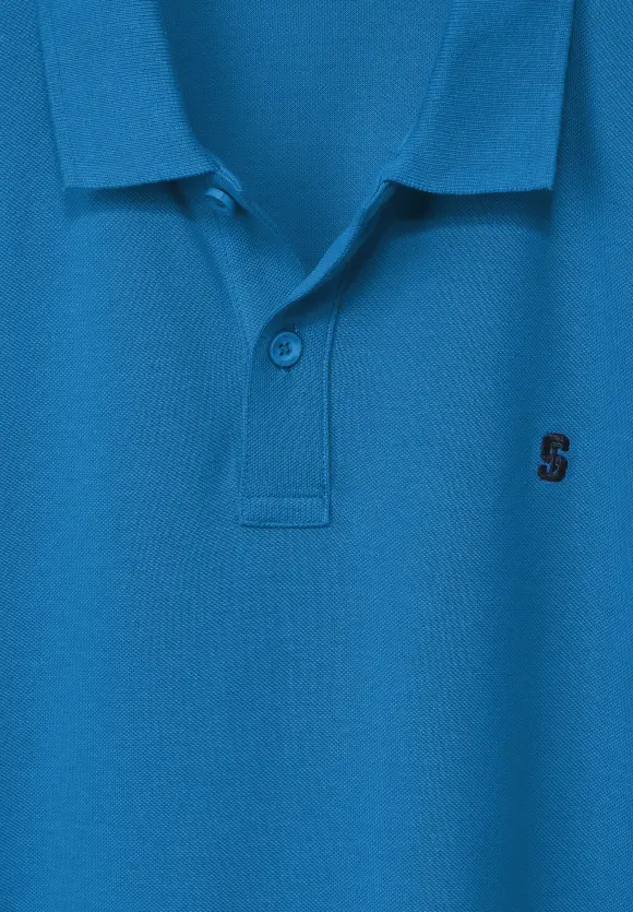 Piquée Poloshirt - sonic blue