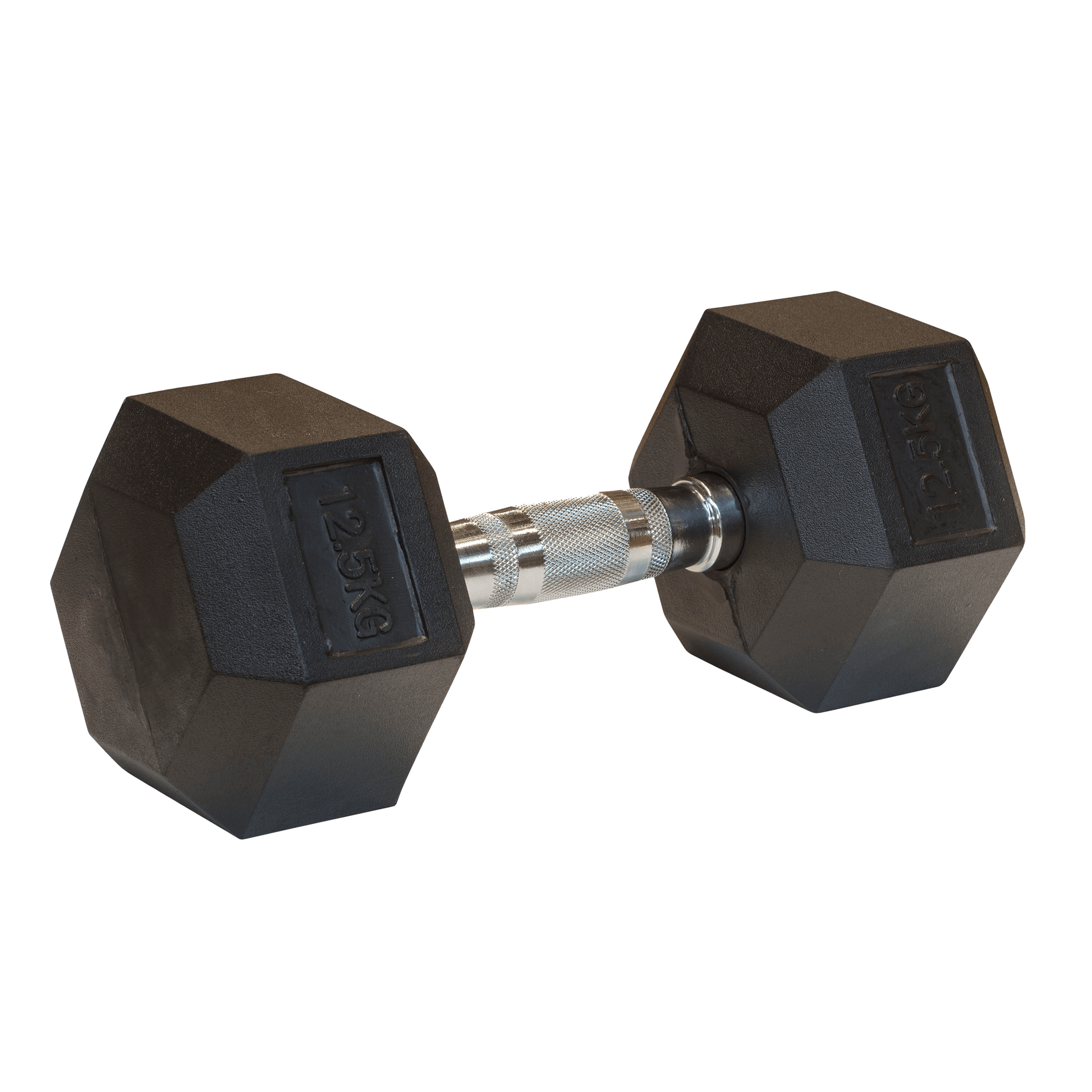 Ox Hex rubber dumbbell 2.5kg - Vekter