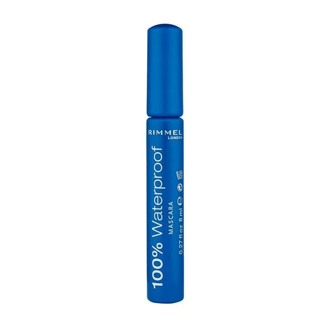 Rimmel London 100% Waterproof Mascara 001 Black