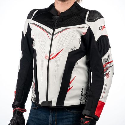 Blouson DXR LUXON FLEX - Noir / Rouge