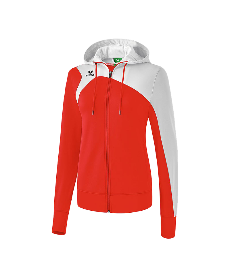 Erima Club 1900 2.0 Trainingsjacke Damen Rot Weiss