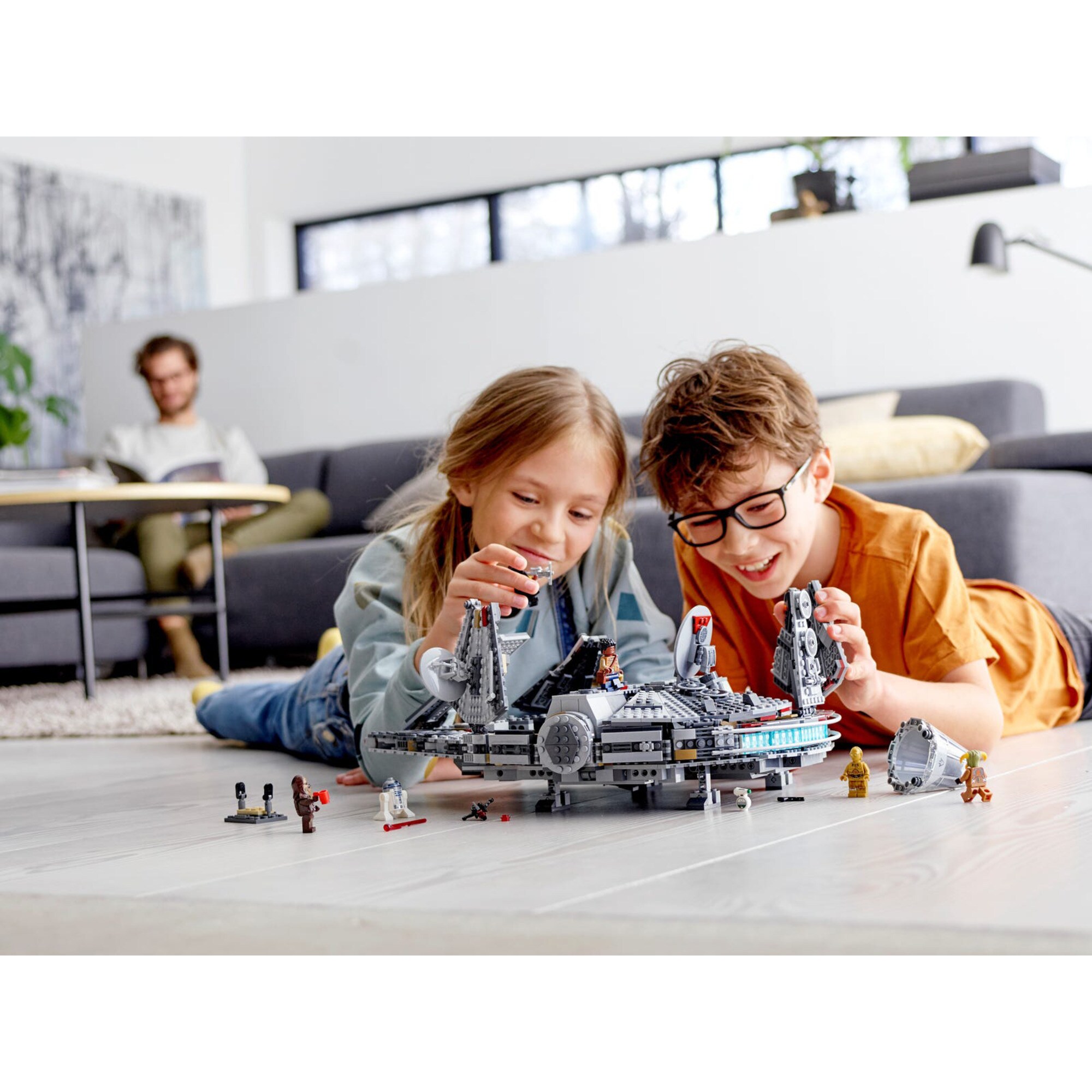 LEGO Konstruktionsspielzeug Star Wars Millennium Falcon