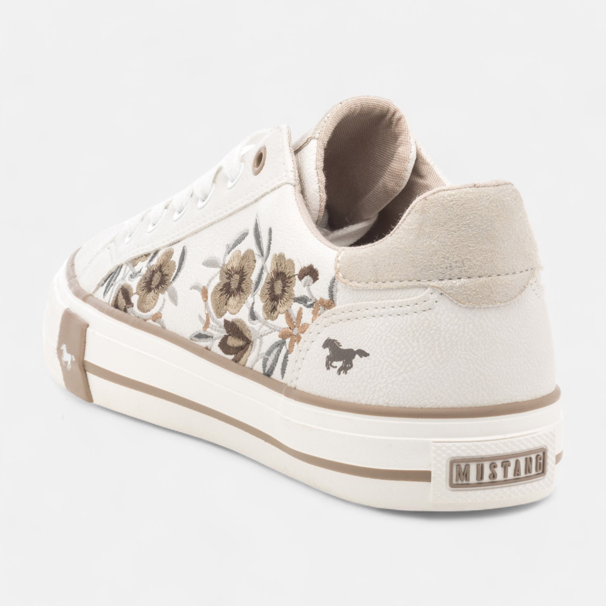 Baskets basses Femme beige