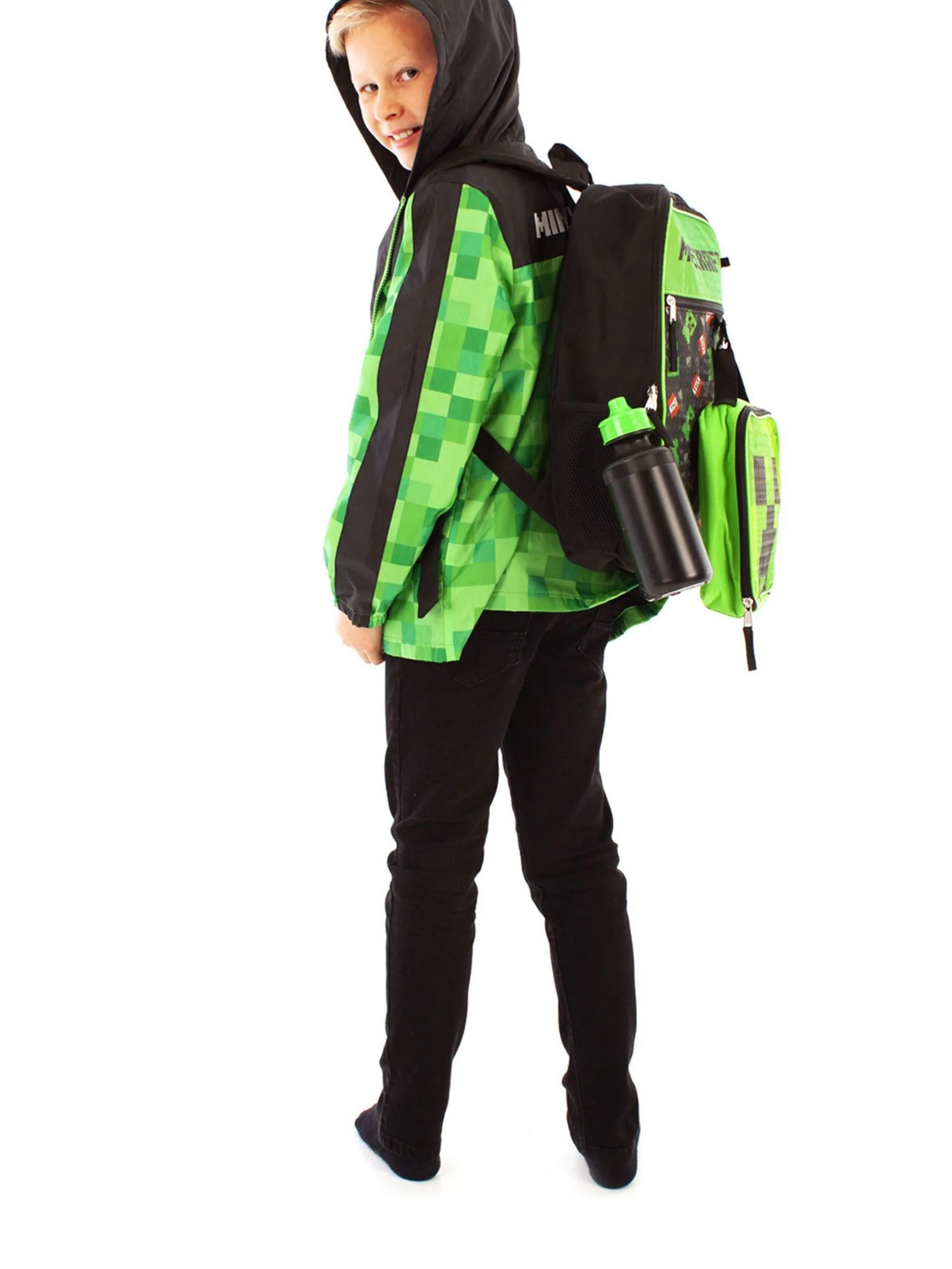 Vanilla Underground Minecraft Backpack Set 5 Piece