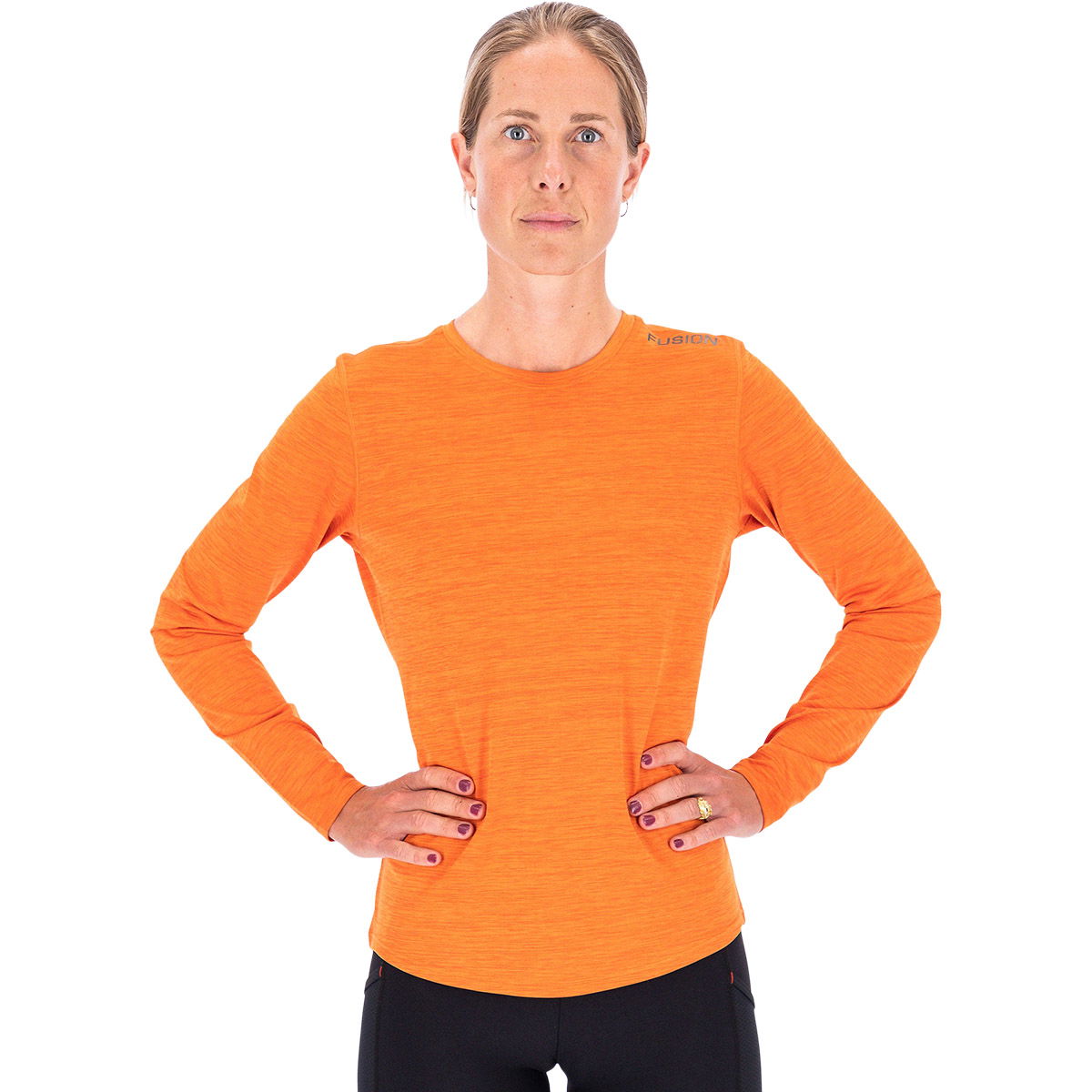 FUSION C3 Langærmet Løbe T-shirt Dame