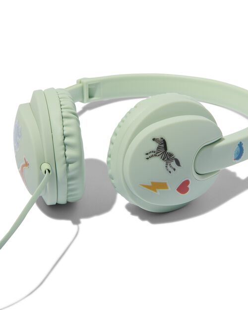casque enfant avec limitation du volume menthe