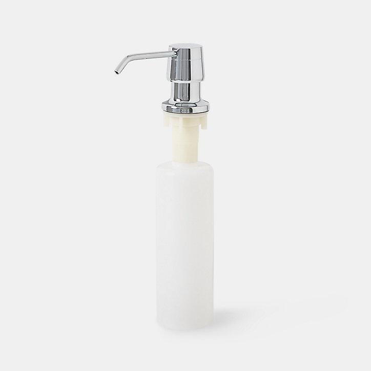 Distributeur de savon intégrable GoodHome Datil finition chromée
