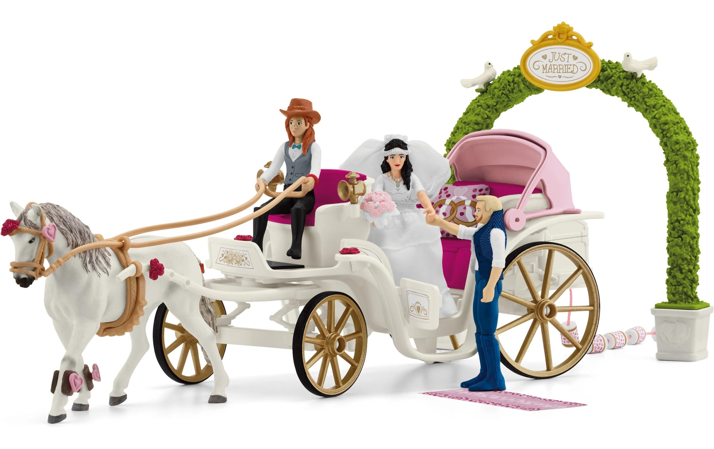 Schleich® Spielfigur »Horse Club Hochzeitskutsche«