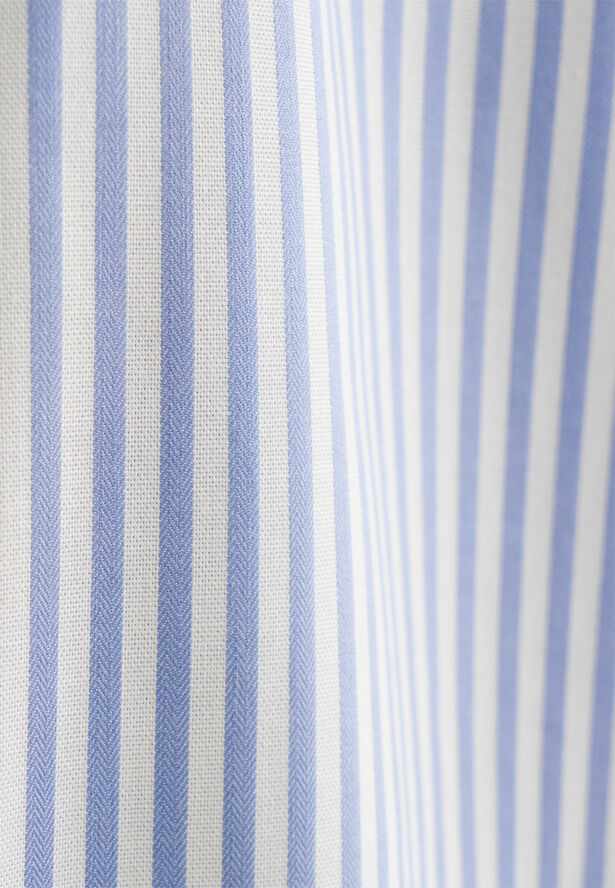 Seidensticker Business Shirt Slim Long sleeve Kent-Collar Stripes Blue
