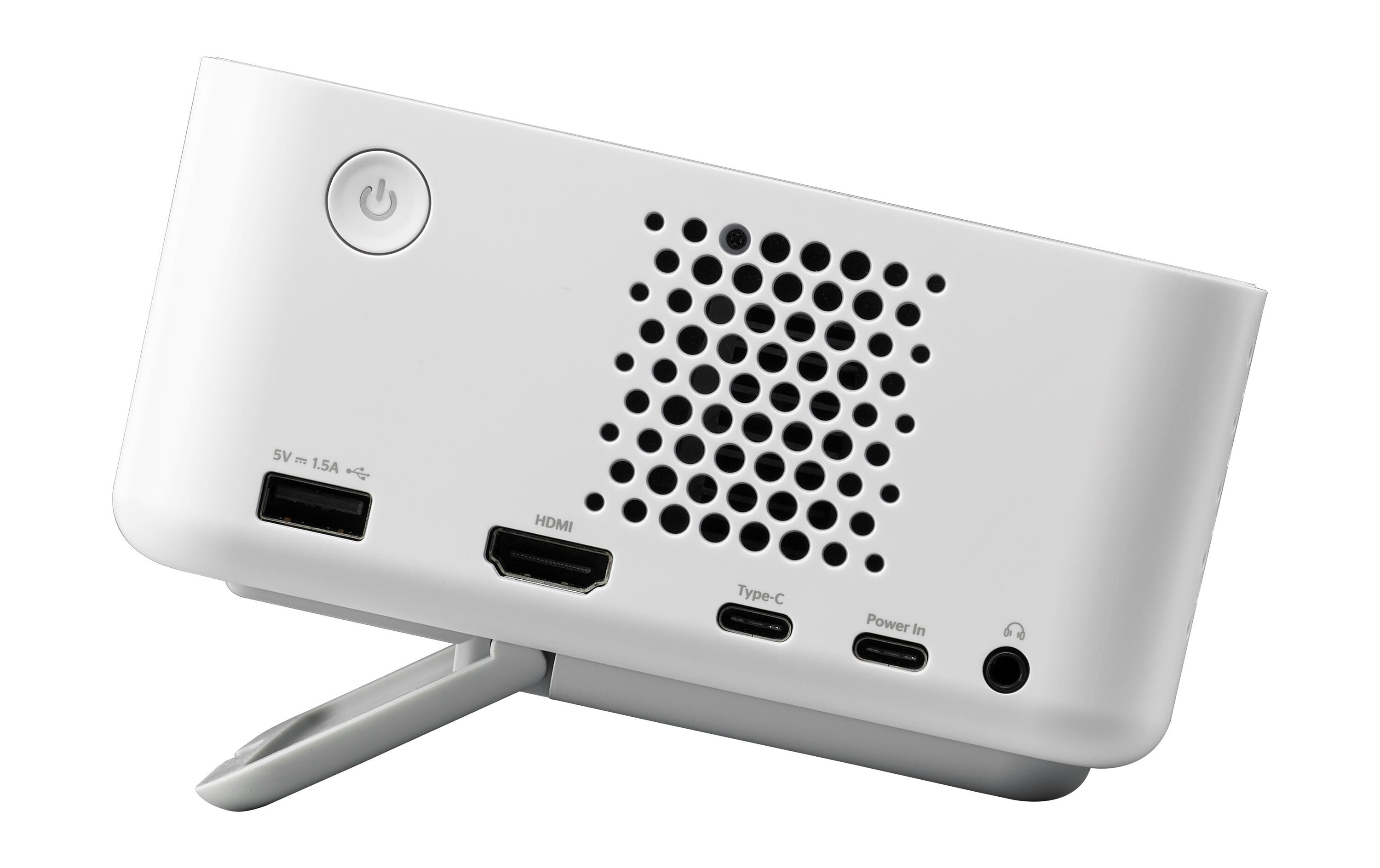 Kurzdistanzprojektor ML1080ST<br>Umweltfreundlicher ultra-portabler RGB-Dreifach-Laserprojektor mit kurzer Reichweite