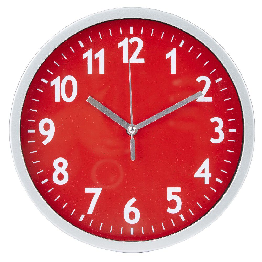 Horloge ronde en métal Ø20 cm