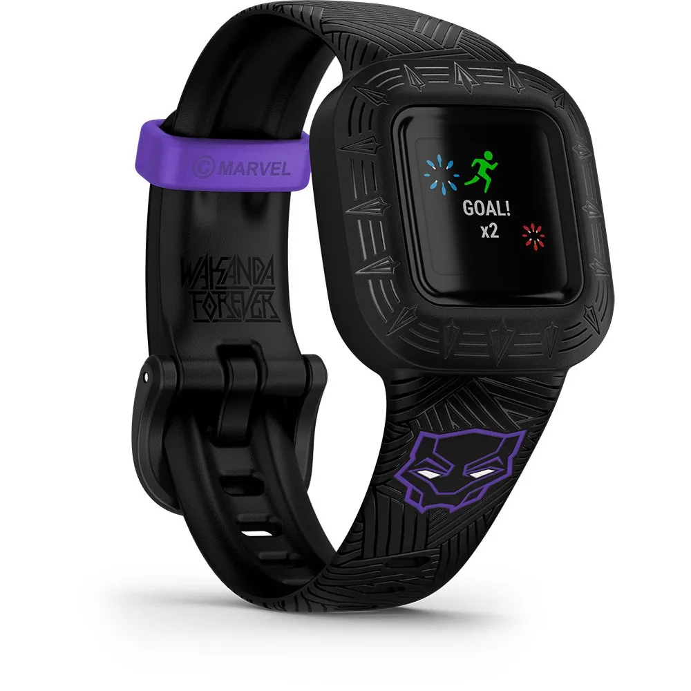 Pulseira de fitness Garmin Vivofit 3 Junior Black Panther