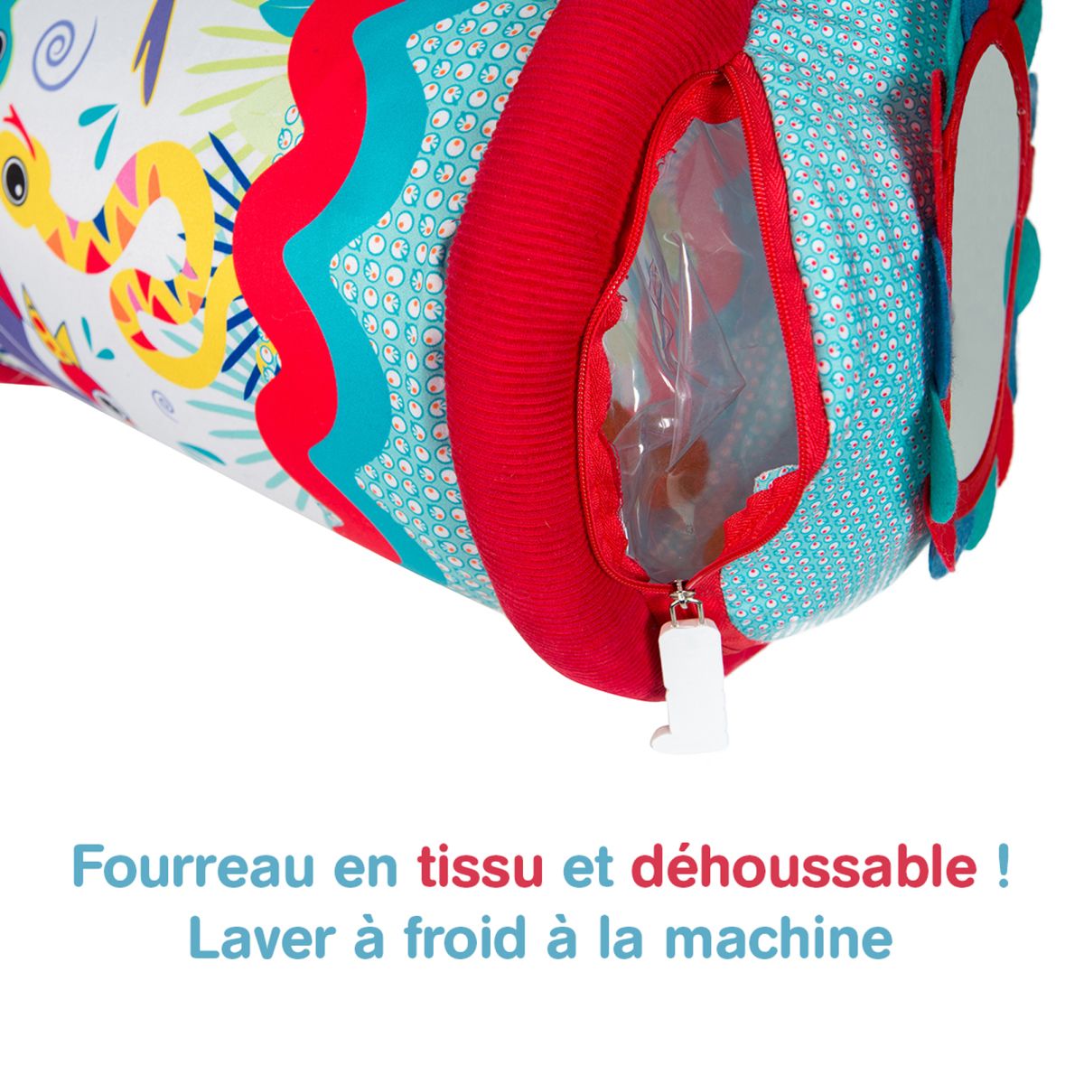 Ludi Rouleau gonflable en tissu Baby Roller