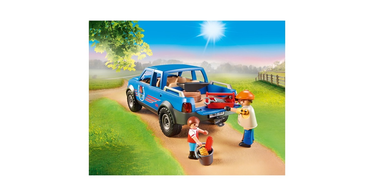 PLAYMOBILCountry - Mobiele hoefsmid Constructiespeelgoed  (70518)