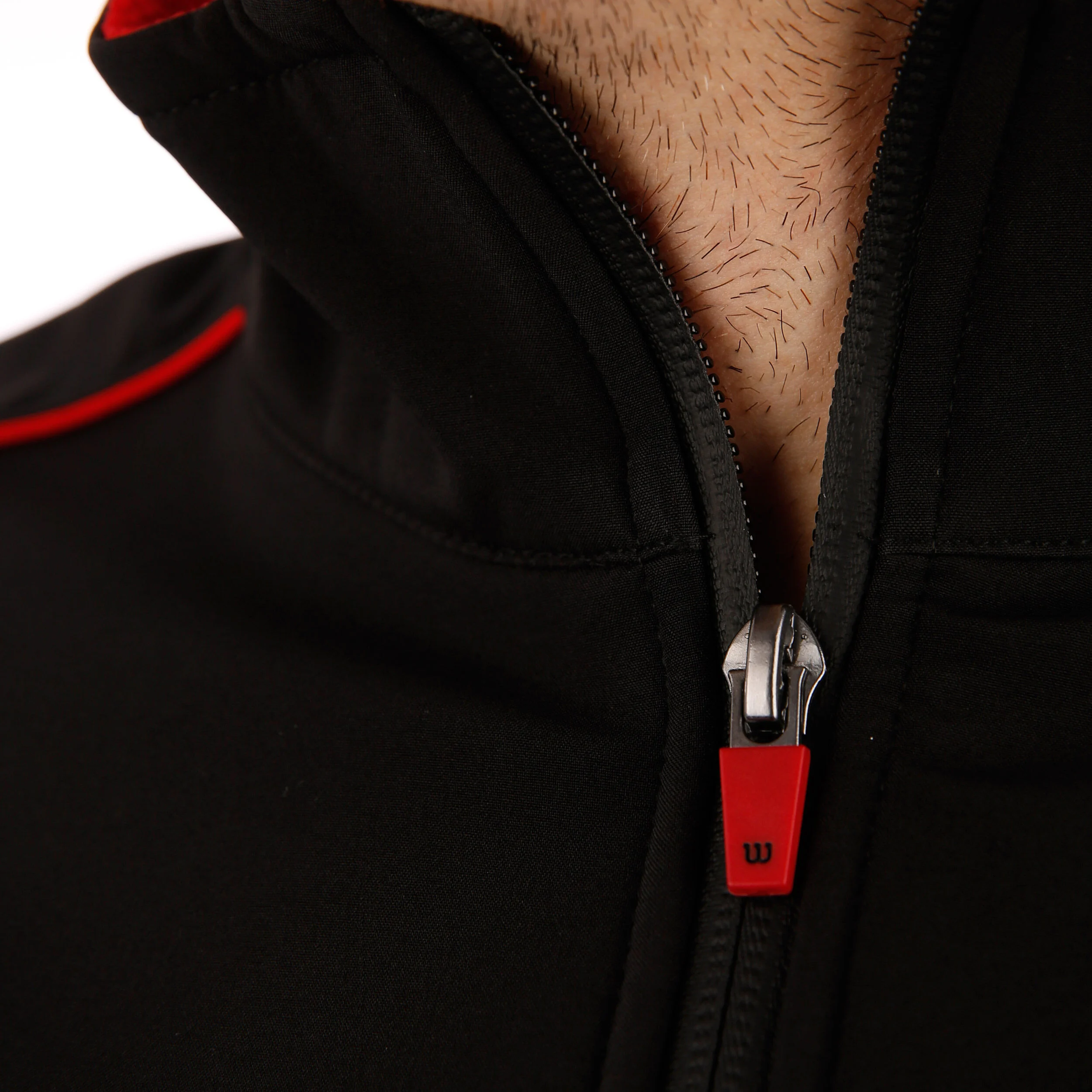 Wilson Promo Veste De Survêtement Hommes - Noir , Rouge