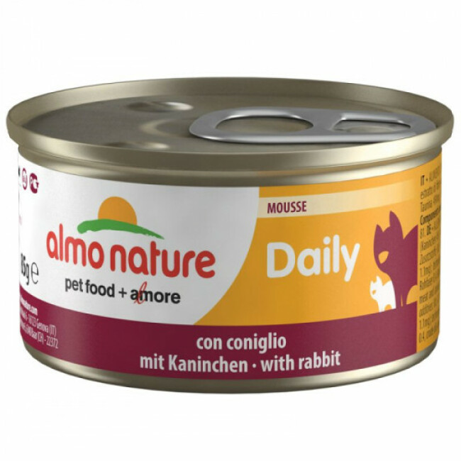 Pâtée pour chat Almo Nature Daily Menu - lot 6 boîtes 85 g