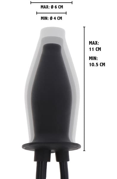 Extreme Inflatable Lubricating Plug Oppblåsbar analplugg