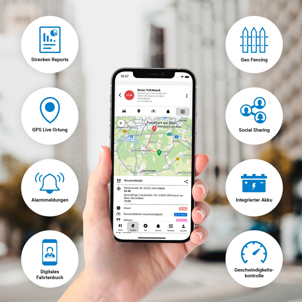 GPS-Tracker »OBD (2G)« europaweite Datenflat für 12 Monate