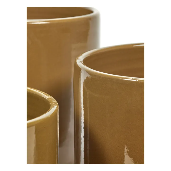Serax Cache pot émaillé | Mustard