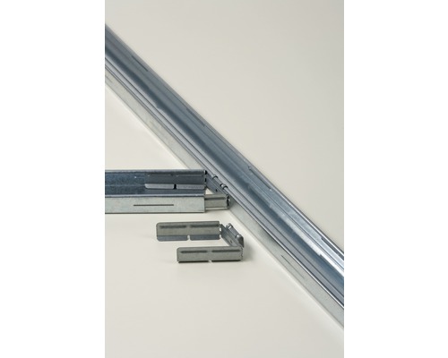 Knauf universele verbinder 80 mm voor CD-profiel 60/27 mm, verpakking van 100 stuks.