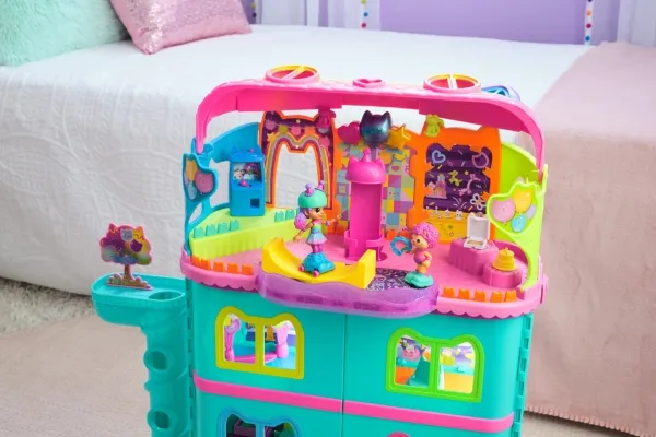 Gabby's Dollhouse Rooftop Roller Party Playset