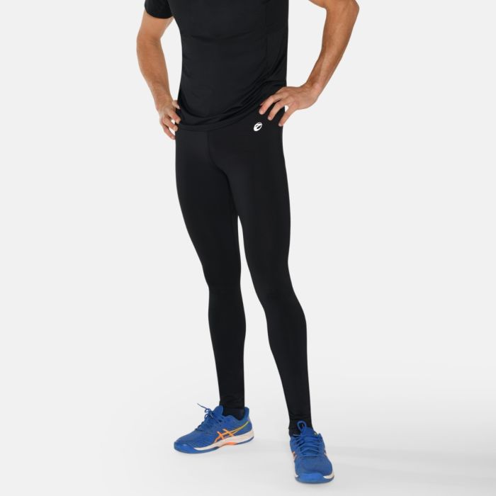 Zebdia Herre Lange tights Baselayer Leggings Sort