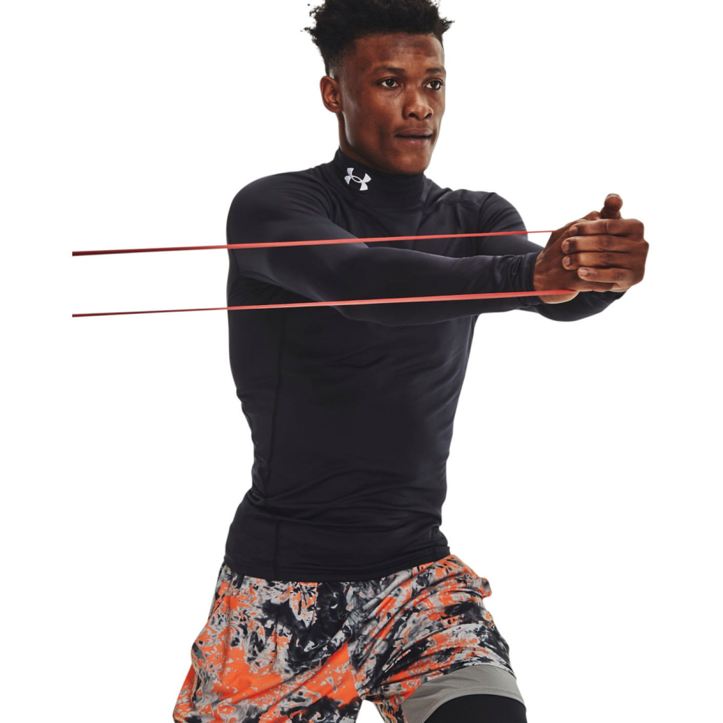 Under Armour Cold Gear Armour Compressieshirt Zwart