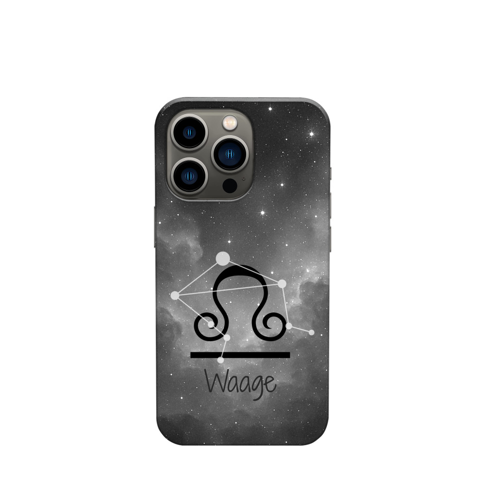 iPhone 13 Pro Kunststoff Hülle Waage 4 - Grau