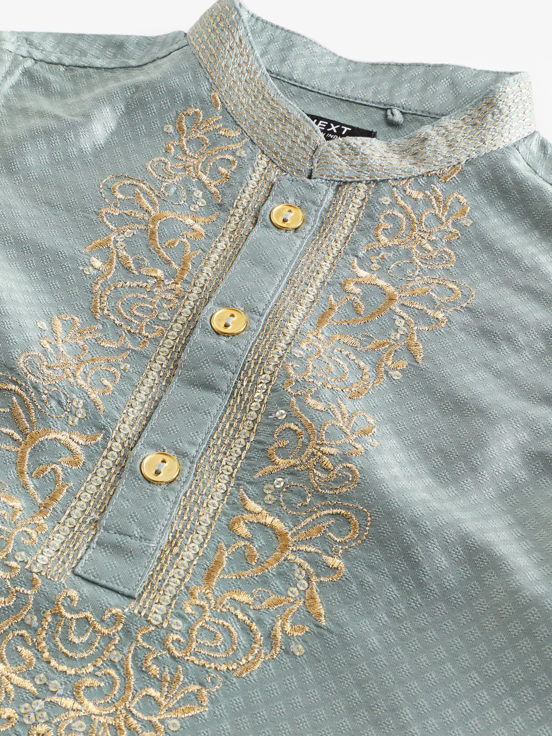 Turqouise blauw - Eid Koerta (3mnd -16jr)