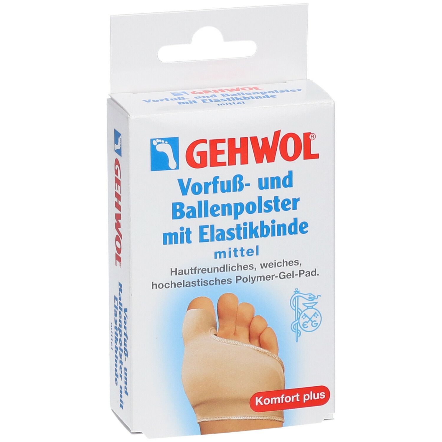 GEHWOL® Vorfuß- und Ballenpolster mit Elastikbinde