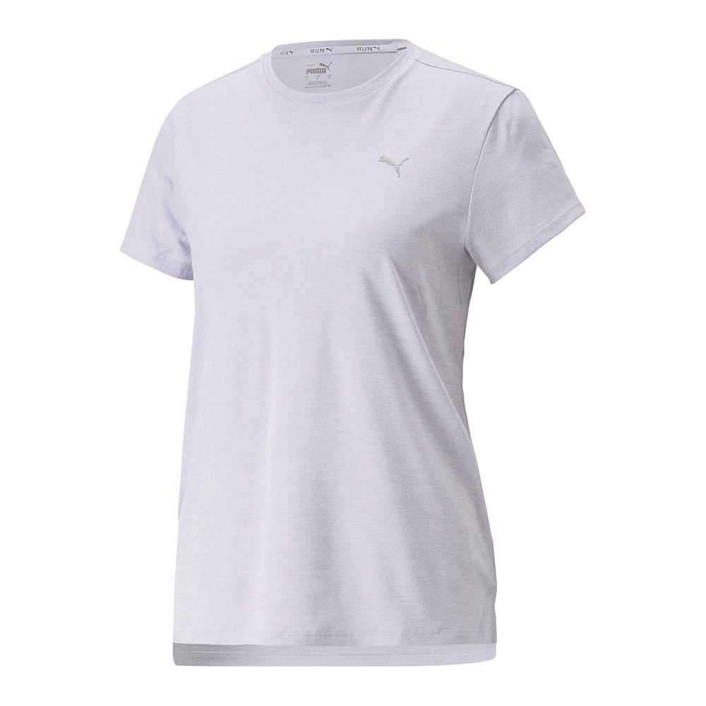 Puma FD RUN HTR - Maillot Femme spring lavender heather