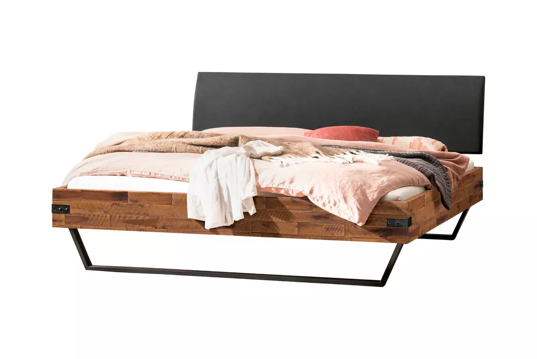 Massivholzbett Lecona 160 x 200 cm