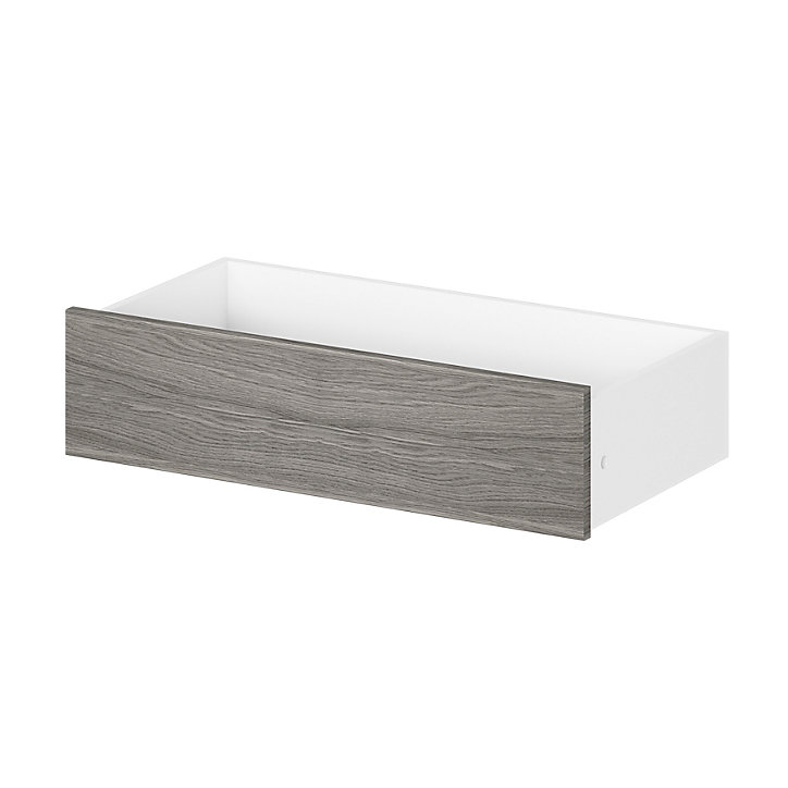 Tiroir intérieur effet chêne grisé GoodHome Atomia H. 17 x L. 93,7 x P. 45 cm