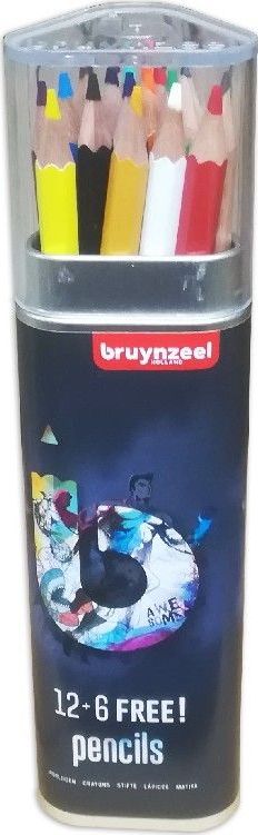 Bruynzeel - Expression - Kleurpotlood Set - Assorti - 18 Stuks
