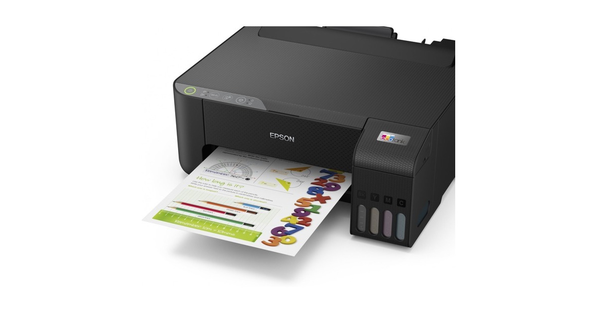 EpsonEcoTank ET-1810 A4 Wi-Fi-printer met inkttank inkjetprinter  (Zwart, Wi-Fi, inclusief tot 3 jaar inkt)