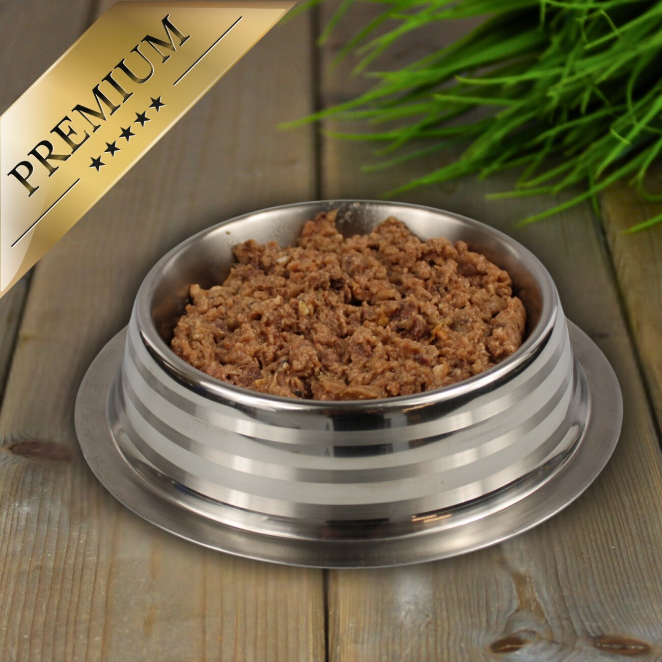 Lyra Pet Lecker.Pet Mia's Feine Paté Reich an Lachs Katzenfutter Nassfutter Vollnahrung 17x100 g