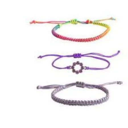 bb Klostermann Armband Set Regenbogen, sortiert