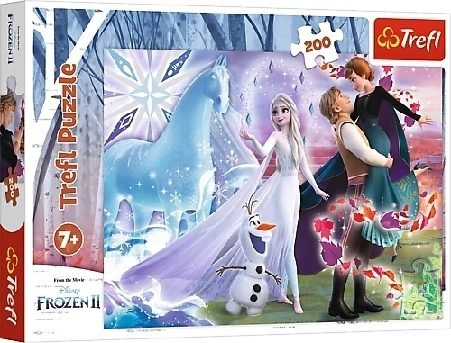 Trefl Puzzle 200 -  Frozen (Kinderpuzzle)